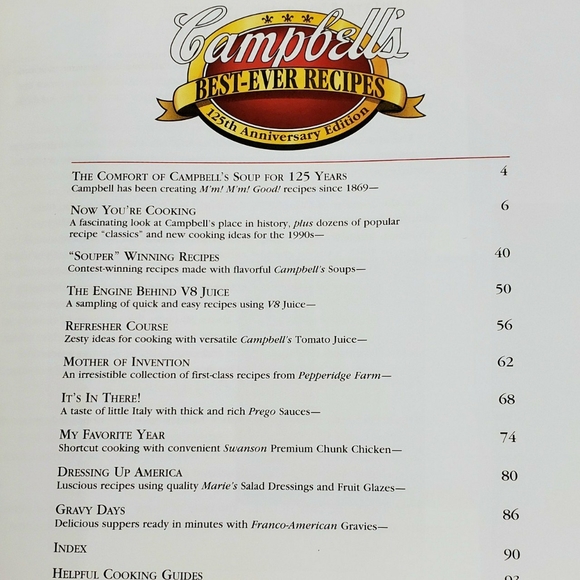 Campbell's Vintage 90s Cookbook - Picture 3 of 4